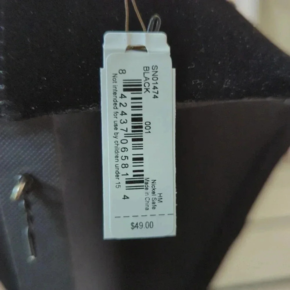 THE Sak women's silver black necklace - Picture 6 of 6